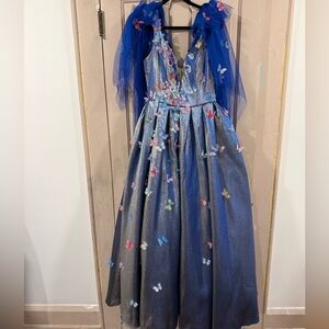 Custom JOVANI butterfly dress size 10